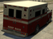 Ambulancia detrás GTA IV
