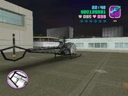 Parte trasera de un Sparrow en Grand Theft Auto: Vice City.