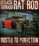 Anuncio del Tornado Rat Rod.