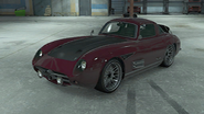 Stirling GT de color único con matrícula T0UR3R en GTA Online: Importaciones/Exportaciones.