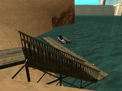 Muelle cercano al despoblado