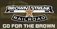 Logo y lema de Brown Streak.