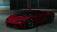Entity XF de color único con matrícula IML4TE en GTA Online: Importaciones/Exportaciones.