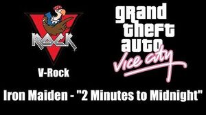 GTA Vice City - V-Rock Iron Maiden - "2 Minutes to Midnight"