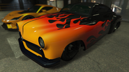 El Hermes con la matricula B3NNY de Benny en GTA Online: Los Santos Tuners.