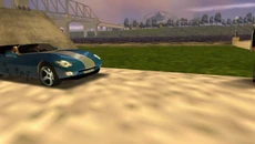 León llegando al lugar.