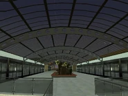 Vista panorámica, vista desde el puente oeste.