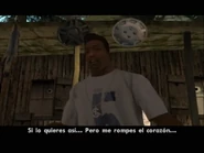 ... se le rompa el corazón a Carl, o no.