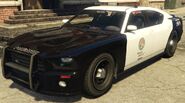 Un Police Buffalo del LSPD en GTA V.