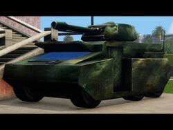 Código do tanque Rhino do GTA San Andreas 