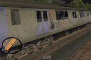 Un Tren (versión PS2) en Grand Theft Auto III.