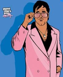 Artwork de Sonny en Grand Theft Auto: Vice City.