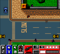 GTA 2 versión Game Boy Color.
