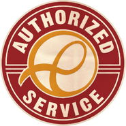 El logo antiguo de Classique Autorized Service que aparece en los talleres de la actualización GTA Online: Los Santos Tuners.