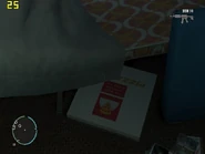 Caja de pizza de T.W.S.P.C..