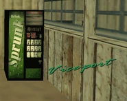 Una máquina expendedora de Sprunk en Vice Port.