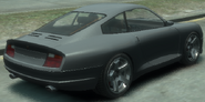 Parte posterior de un Comet en Grand Theft Auto IV.