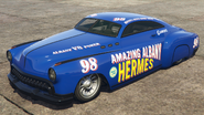 El Hermes modificado como Doc Hudson usando la cubierta Amazing Albany II.