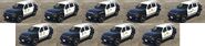 Todas las capas de pintura del Dorado Cruiser.