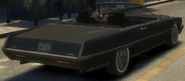 Parte posterior de un Mañana en Grand Theft Auto IV.