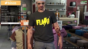 Remera Flash FM-GTA Online