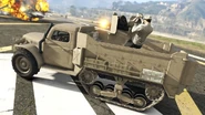 Imagen de carga del Half-Track en el Social Club de Rockstar Games del 2019.