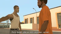 César dando sus razones a Carl.
