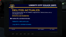 Delitos actuales GTA IV