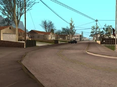 Un gran conjunto de casas.