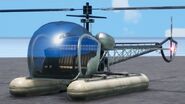Un Sea Sparrow en GTA Vice City - The Definitive Edition.