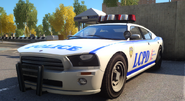 Cruiser Policía Buffalo, exclusivo del multijugador de GTA: TBOGT.