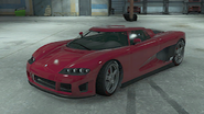 Entity XF de color único con matrícula IML4TE en GTA Online: Importaciones/Exportaciones.