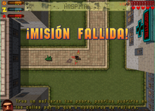 ¡Misión fallida! en GTA 2 versión PC y consola