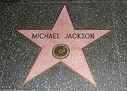 Una estrella real de Michael Jackson.