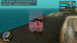 Dejando el contenedor.