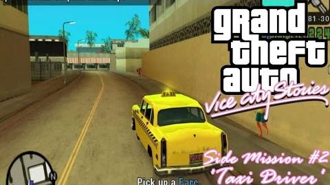 Misión de Taxista en Grand Theft Auto: Vice City Stories.