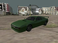 Un Cheetah modificado en Grand Theft Auto: San Andreas.