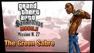 GTA San Andreas - iPad Walkthrough - Mission 27 - The Green Sabre (HD)