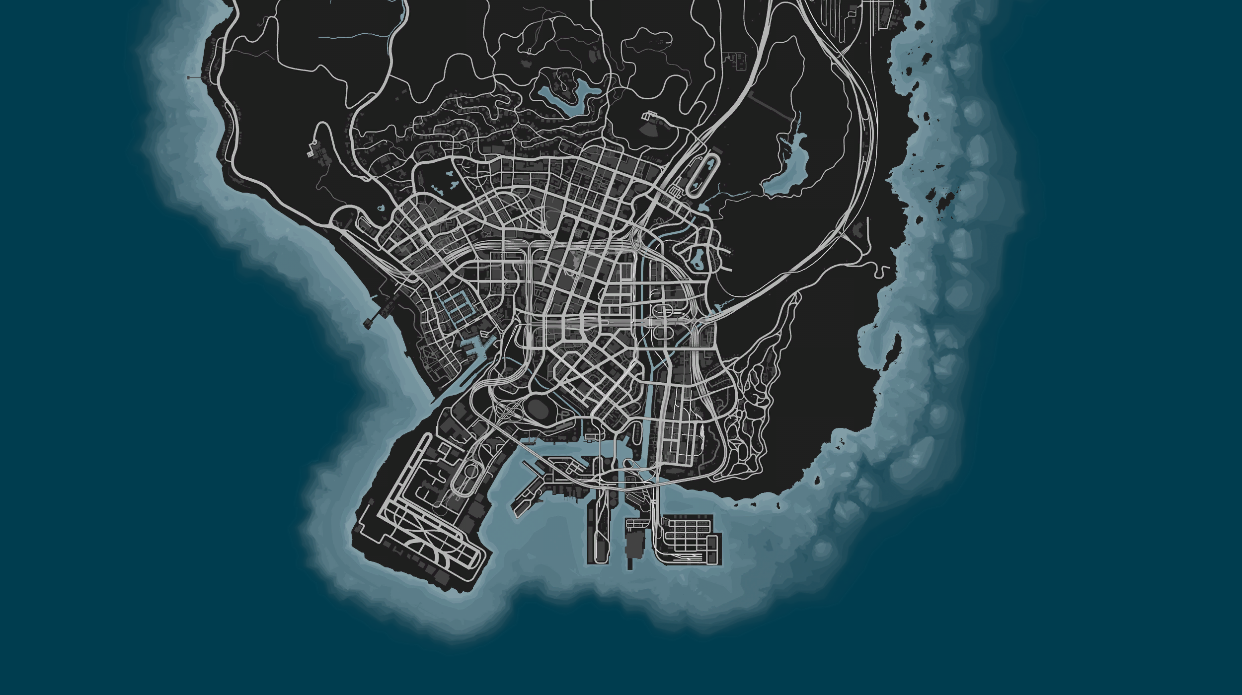 GTA V: Mapa de Los Santos