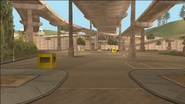 GTASAVistaEstacionamentoCruceDeMulholland.png (1,19 MB) El estacionamiento del Cruce de Mulholland.