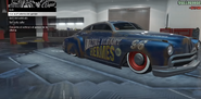 El Hermes modificado como Doc Hudson usando la cubierta Amazing Albany.