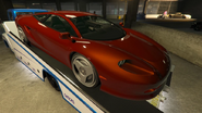 El Penetrator que estuvo como premio del podio en el club de coches en el evento Desafio de Golpes 2024 (semana 2).
