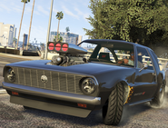 Un Rhapsody en Grand Theft Auto: Online.