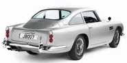 Parte trasera del Aston Martin DB5 de James Bond.