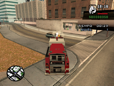 Bombero en Grand Theft Auto: San Andreas.