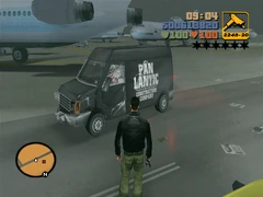 La huída de la furgoneta.