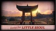 Postal de Little Seoul.