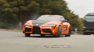 El Toyota Supra MK5 de la película.