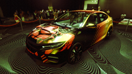 El Sugoi que fue puesto como auto del podio en la Ruleta de la Fortuna en el evento Halloween 2024 (semana 5).