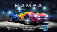 Imagen promocional del Mamba en las Bonificaciones de GTA Online (Diciembre 2021 Parte 3).